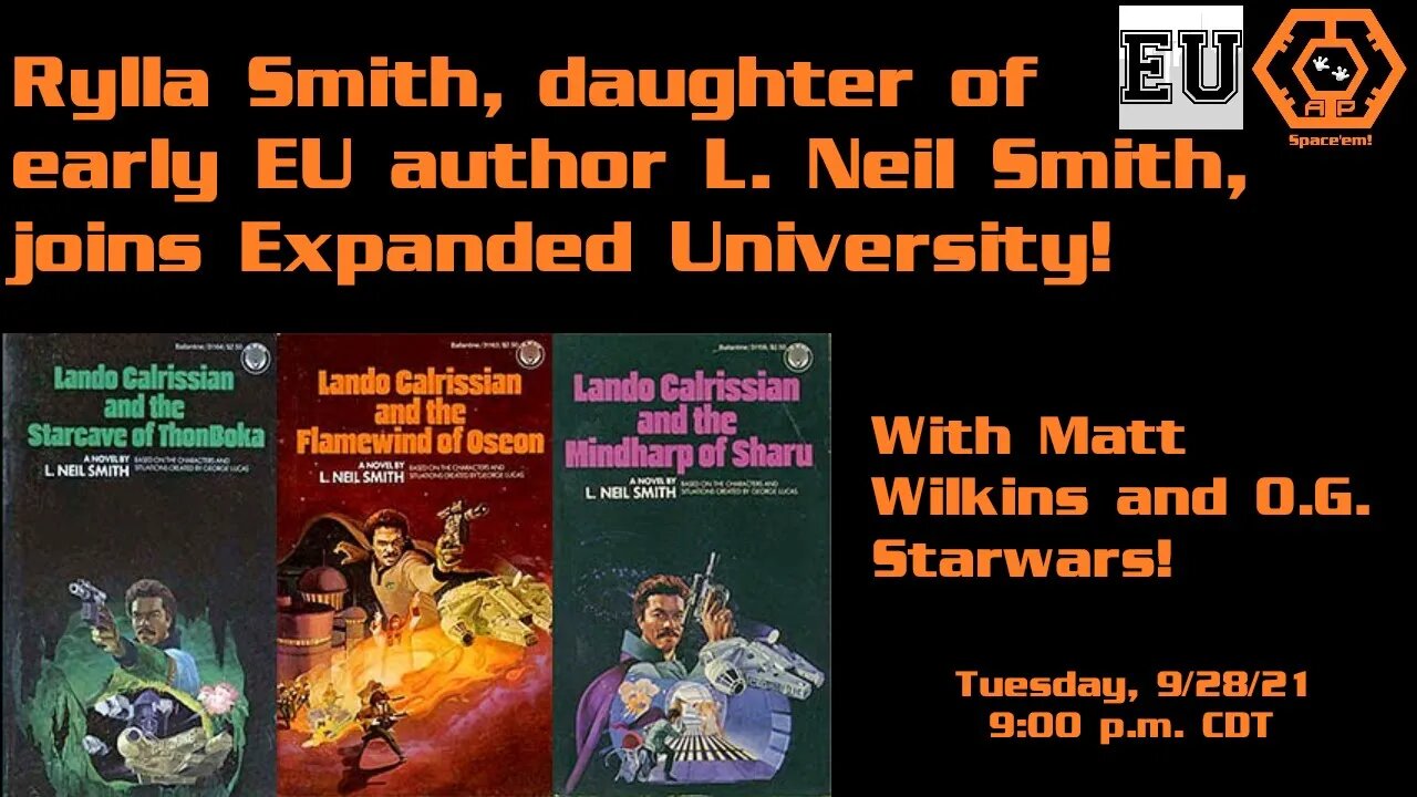 Expanded University - We Are Honored to Have Rylla Smith, L. Neil Smith's Daughter With Us