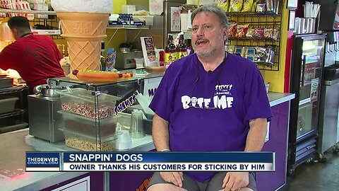 'Cancer thrives on negativity:' Owner of iconic Denver hot dog restaurant beats stage 3 cancer