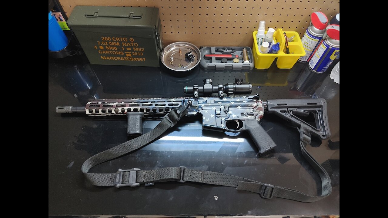 Cleaning an AR15