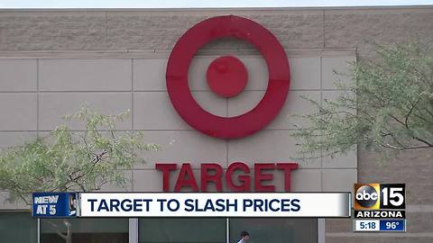 Target slashing prices in stores