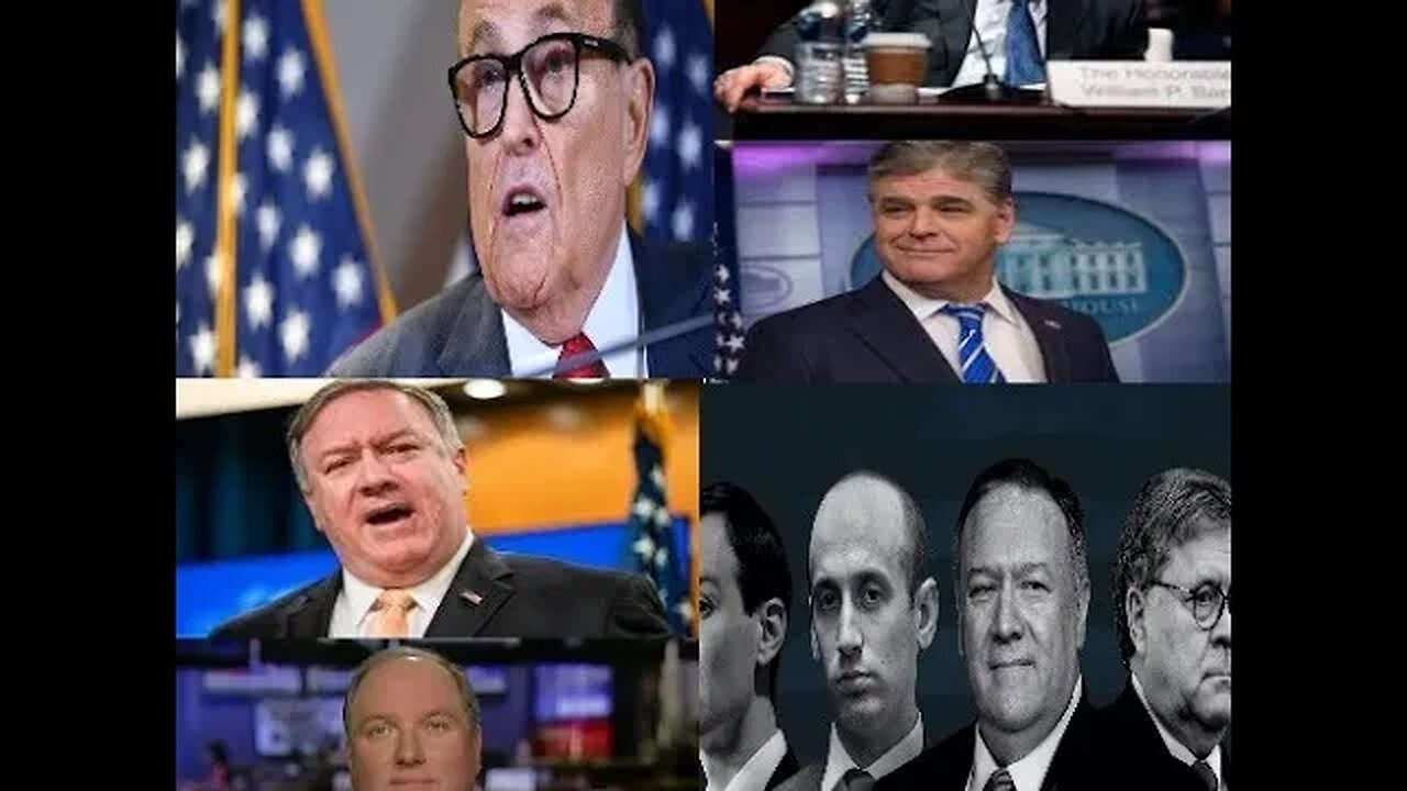 Giuliani Says Barr, Hannity, Pompeo All Covered Up Hunter Laptop Story