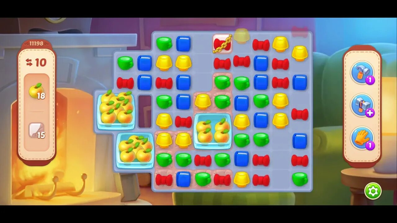 Playrix Homescapes Gameplay Walkthrough Level 11198