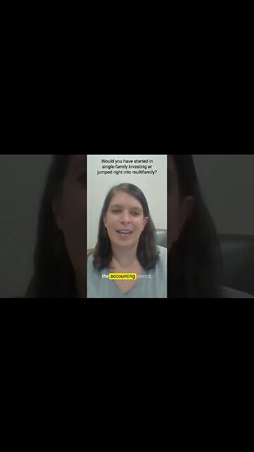 Would you have started in single-family investing or jump right to multifamily? #shorts