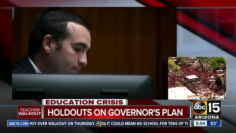 Arizona legislature begins discussion on funding Governors budget plan for teachers