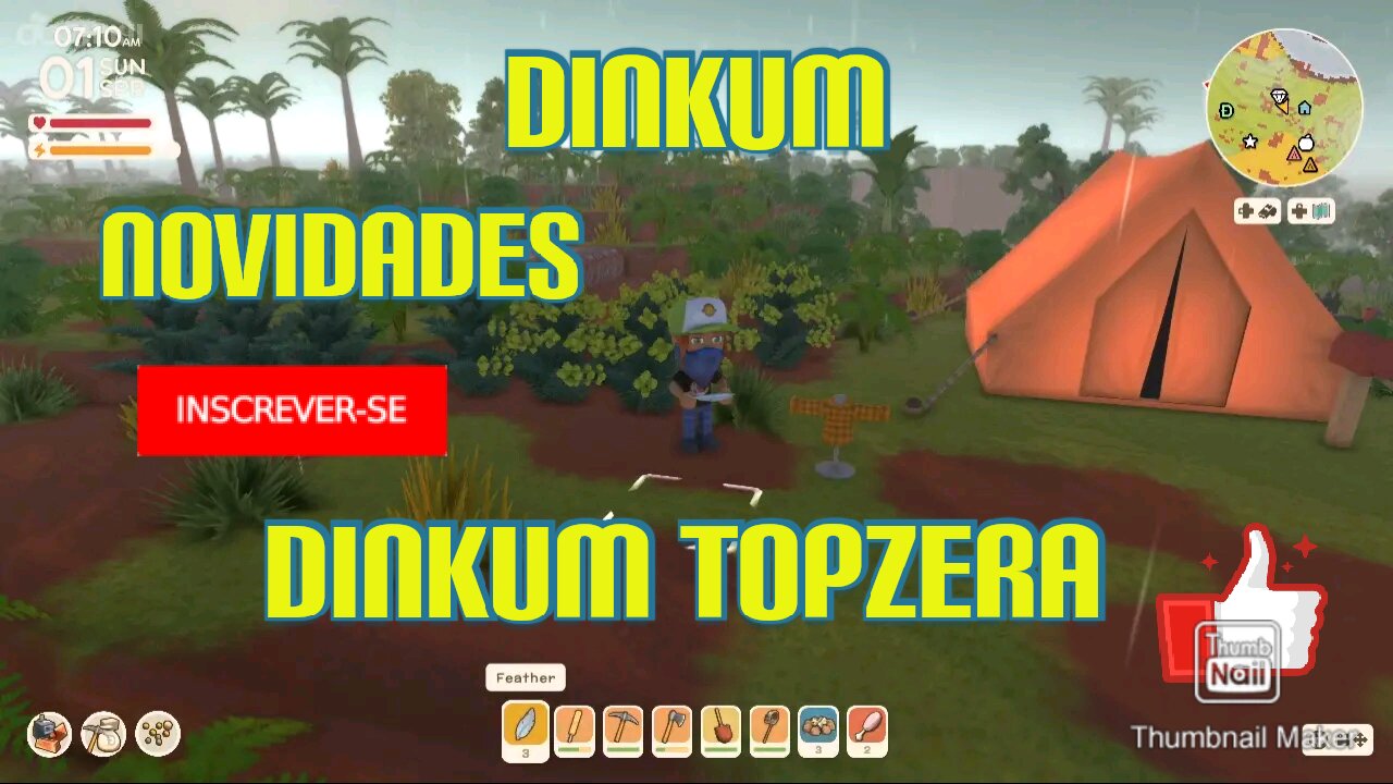DINKUM #4 KEILAH DE VISUAL NOVO E FUGINDO DAS AVES GRANDES BIZARRAS E MAIS