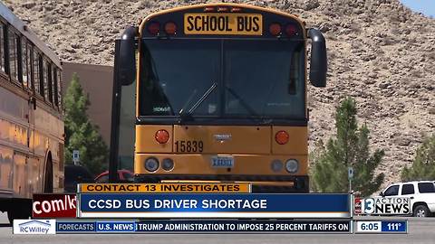 CCSD still needs 63 more school bus drivers