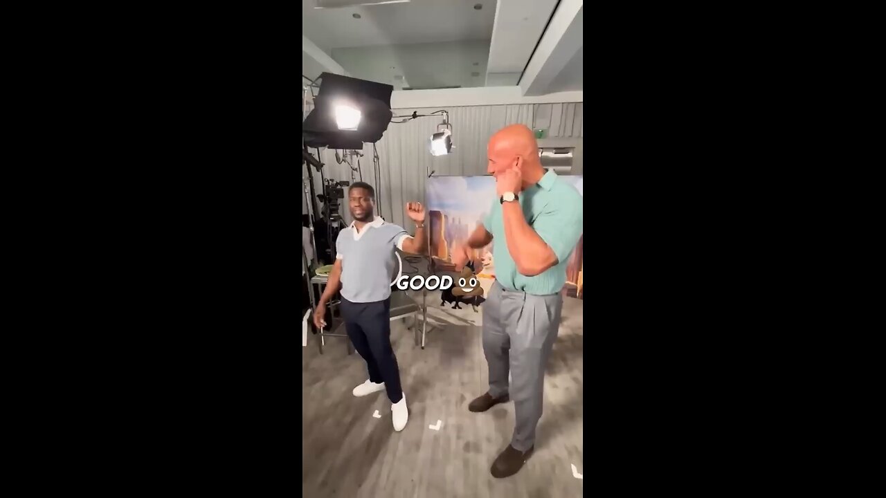 The rock and kevin hart|try the tortilla slap challenge😳