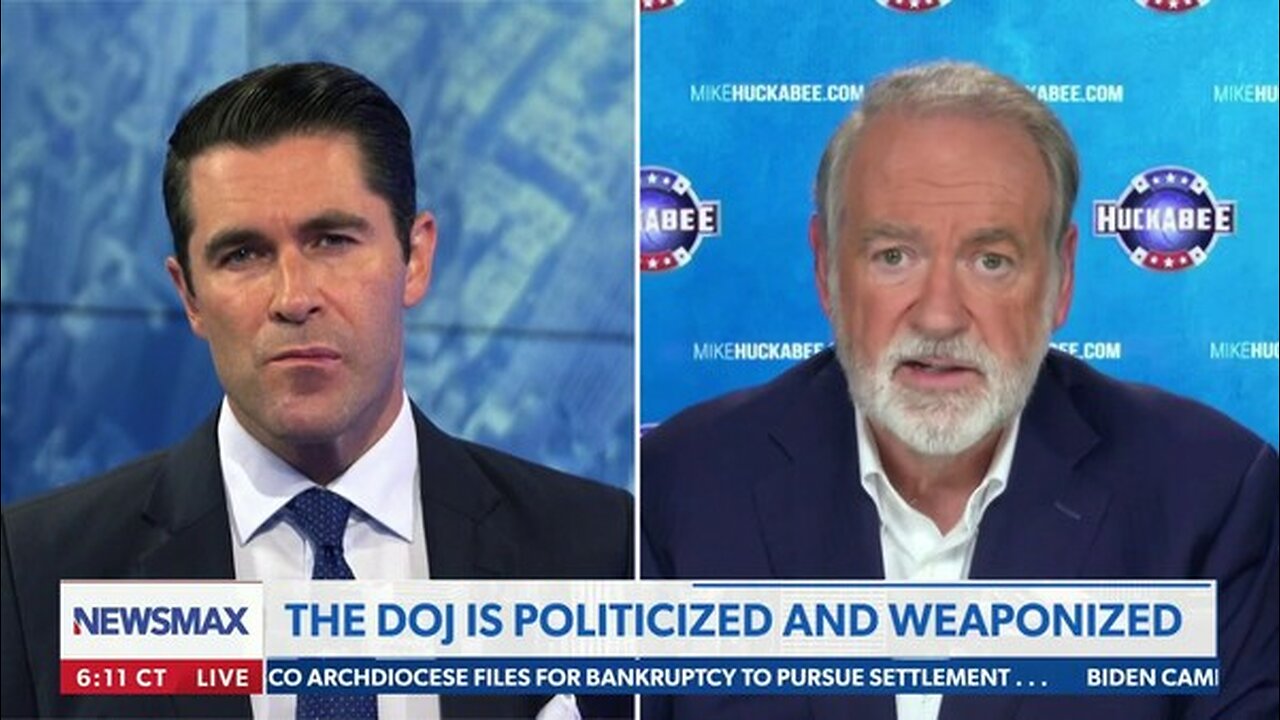 Mike Huckabee: The DOJ is politicized and Weaponized