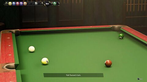 Like a Dragon Gaiden - Chapter 4 Continue The Debauchery: Play Nine-Ball Pool Against Yuki Tsuruno