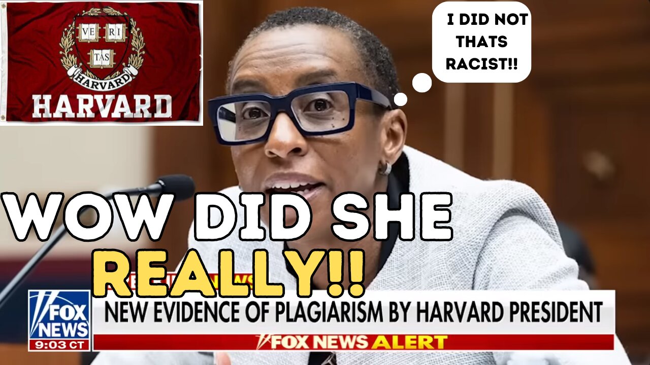 Harvard President Claudine Gay Allegedly 'Plagiarized' for Years New Allegations.