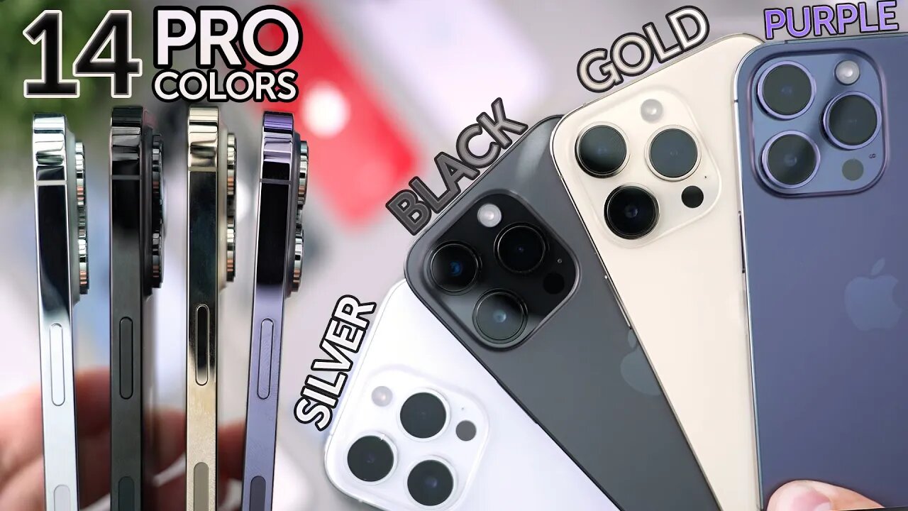 iPhone 14 Pro: All Colors In-Depth Comparison! Which is Best?