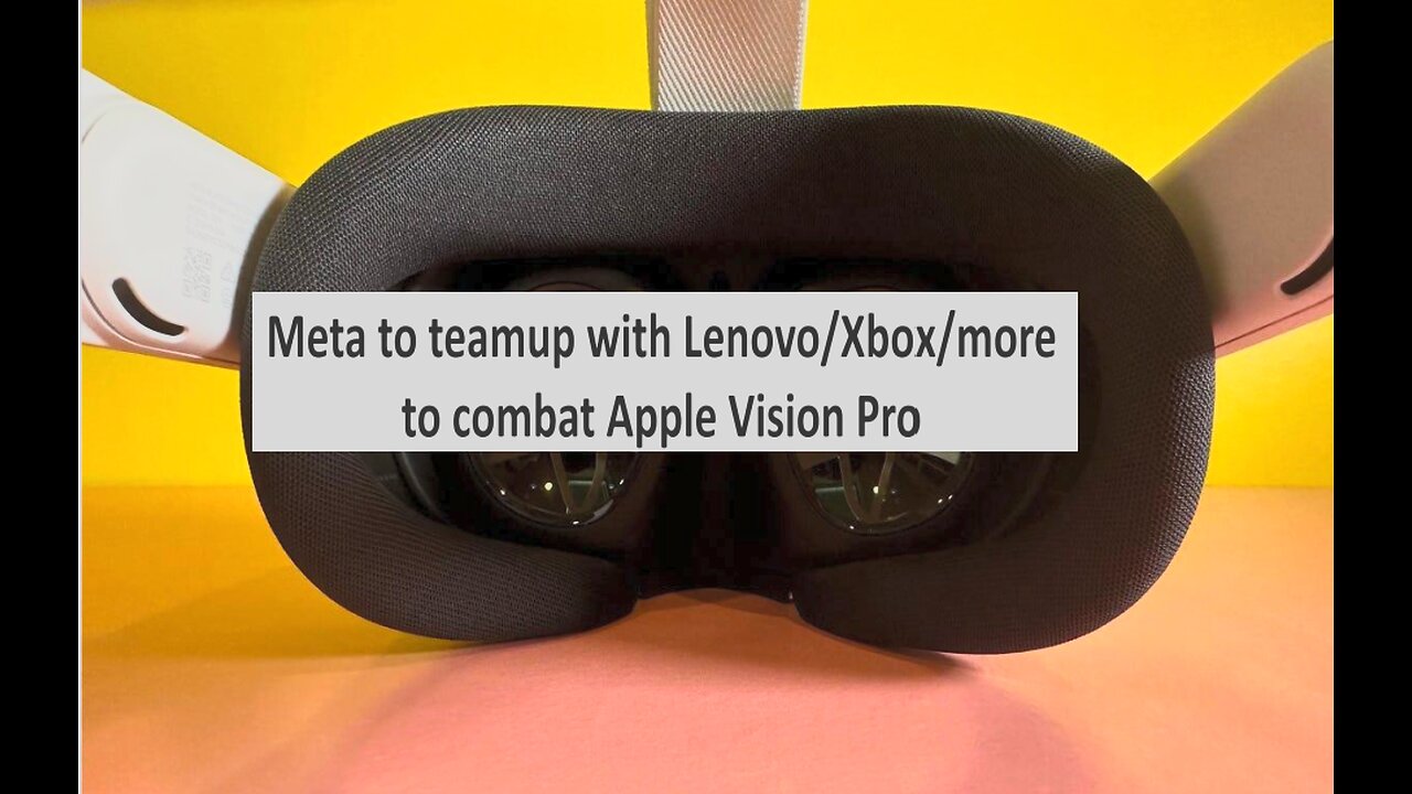 Meta to teamup with Lenovo & Xbox to combat Apple Vision Pro