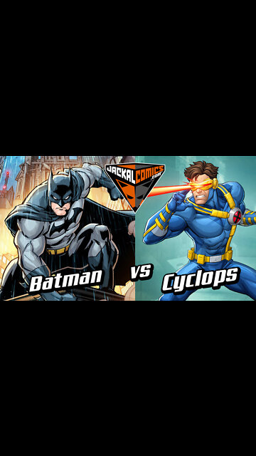 BATMAN Vs. CYCLOPS of THE X-MEN - Comic Book Battles: Who Would Win In A Fight?