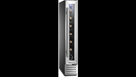 BODEGA 18L Wine Cooler, 7 Bottle Built-in or Freestanding Wine Refrigerator Undercounter Cooler