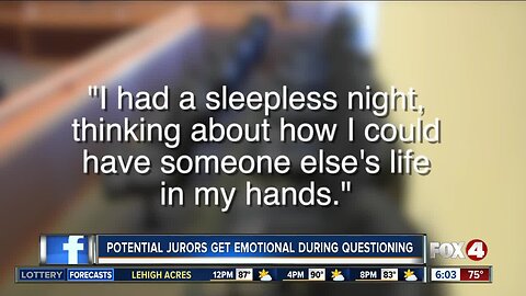 Potential jurors get emotional during Sievers trial
