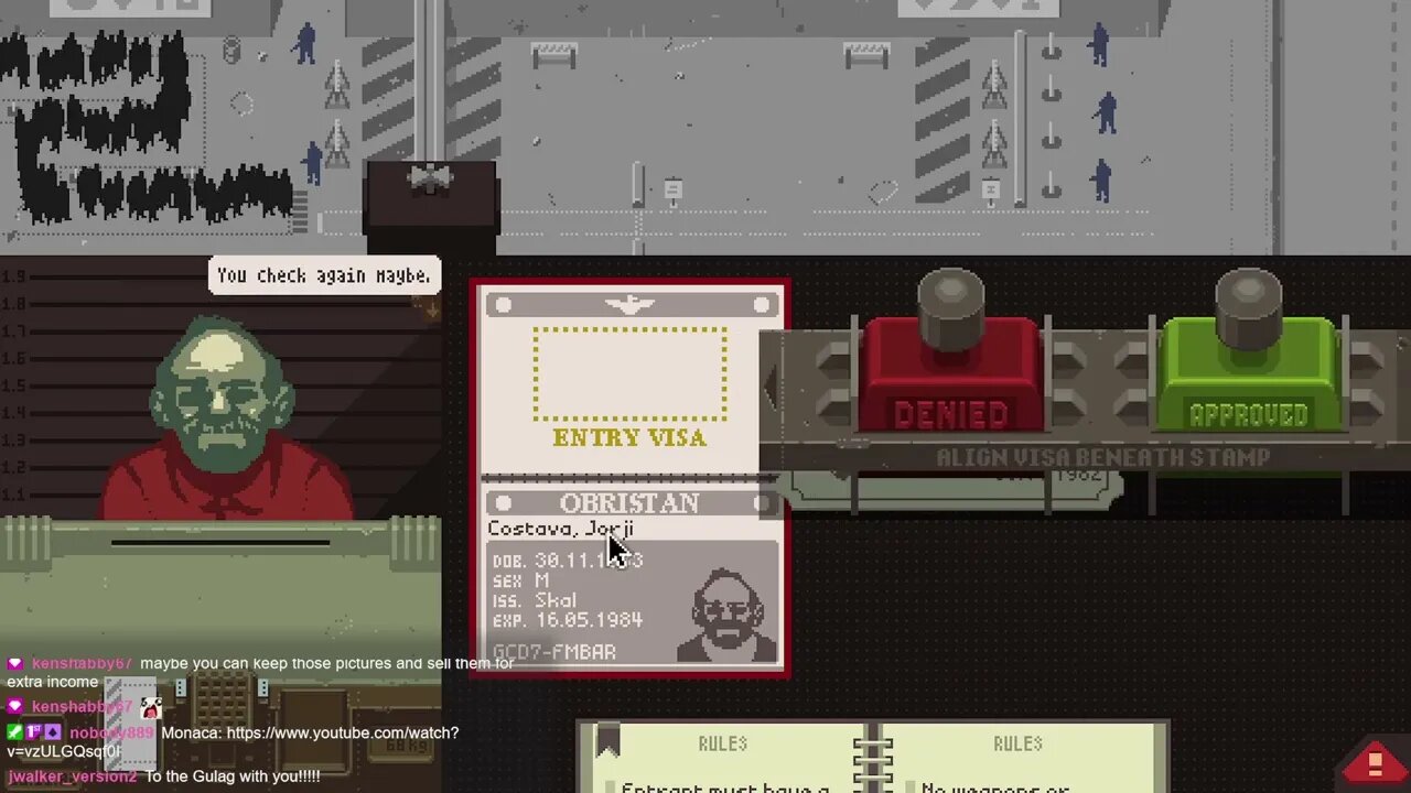Papers, Please - Jorji Supercut