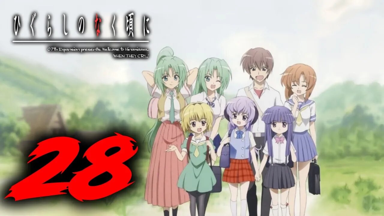 🌸[Higurashi No Naku Koro Ni #28] hauu au auuu hauu au au🌸