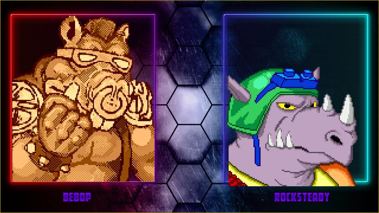 Mugen: Bebop vs Rocksteady