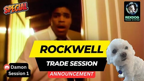Watch a Trader Trade Live - Rockwell Trade Session Announcement