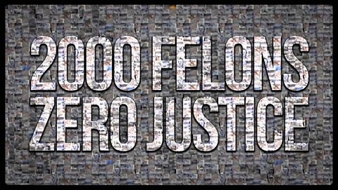 Greg Reese Report: 2000 Felons & Zero Justice