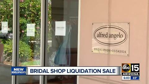 Tucson bridal store holding liquidation sale