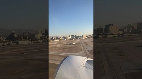 Las Vegas Strip view 🌄 departure 🛫