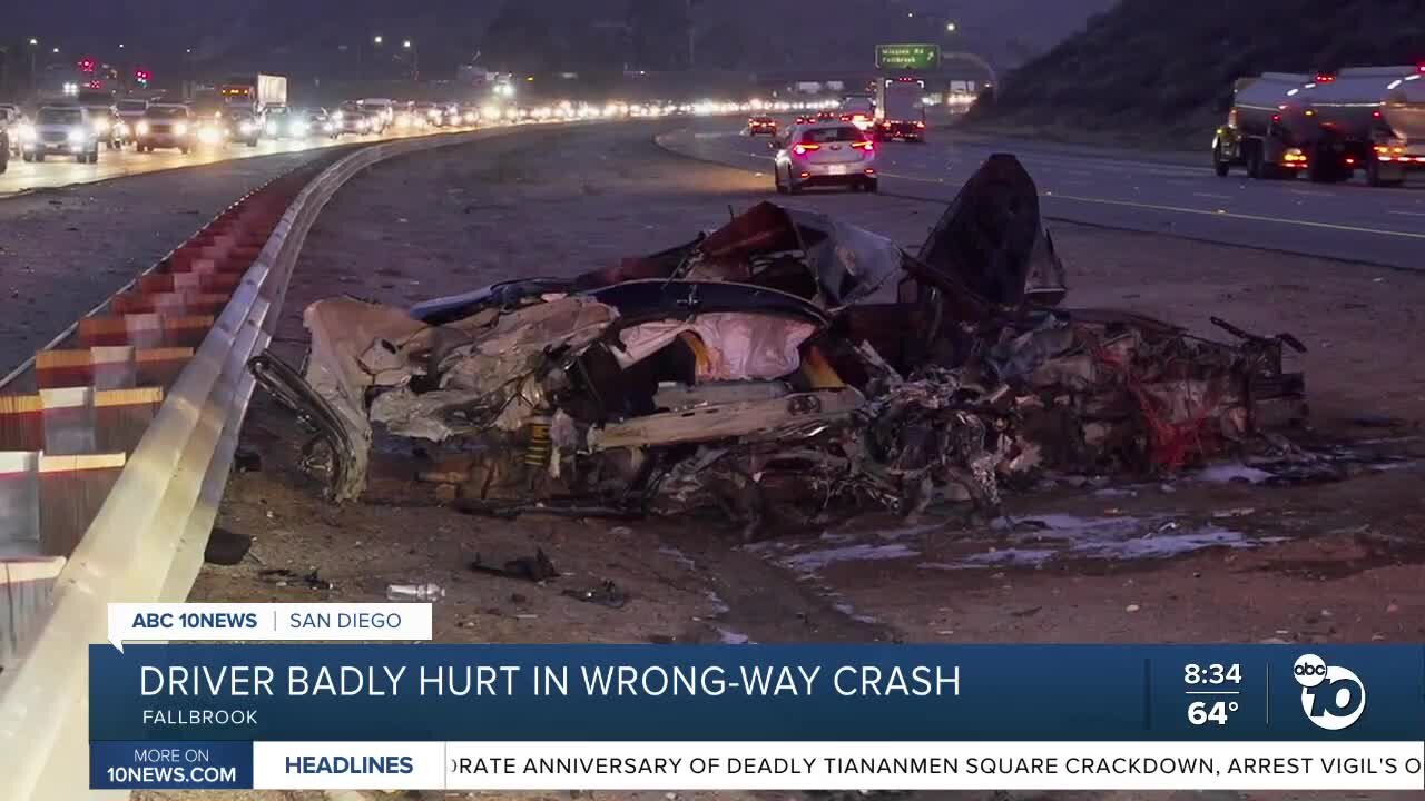 Uptick in wrong-way crashes on San Diego freeways