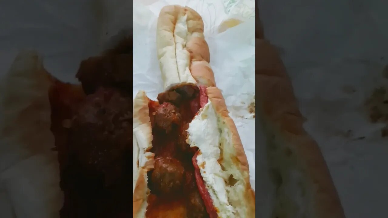 Subway Sandwich Ultimate Pizza Sub.