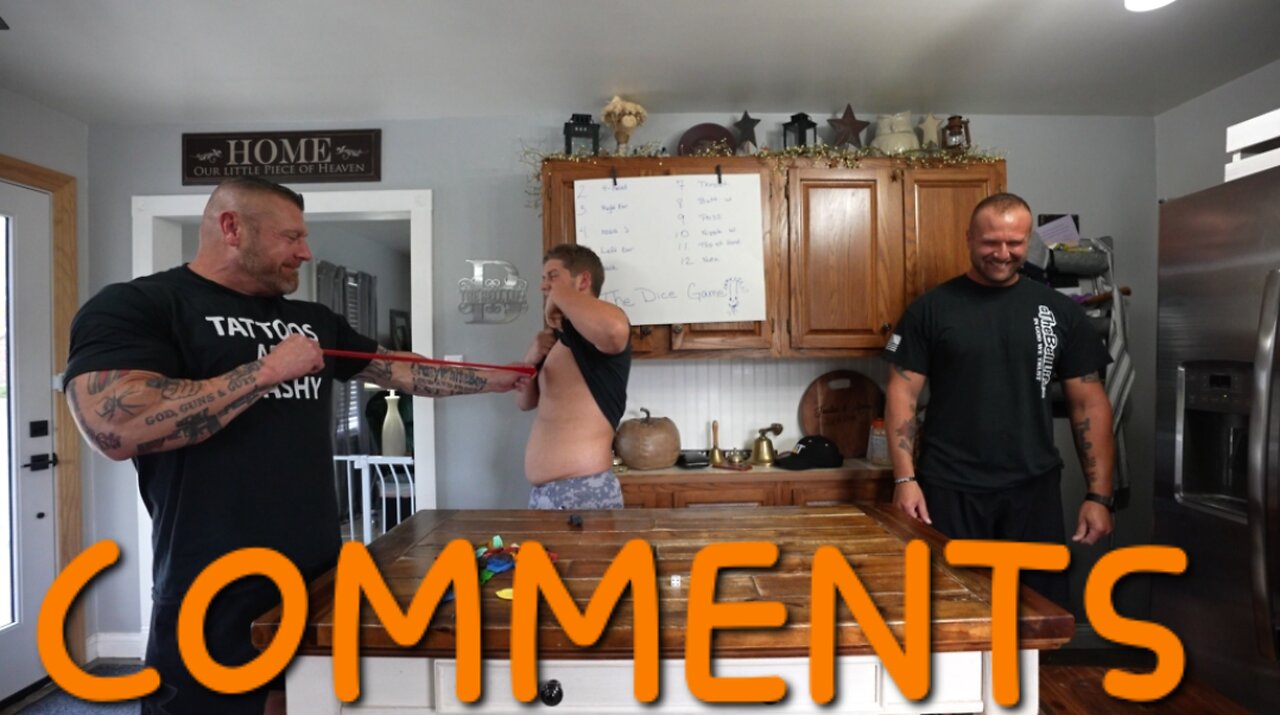 The Dice Pain Game!!! COMMENTS!!!