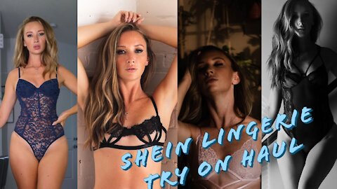 Shein Lingerie Try On Haul!!