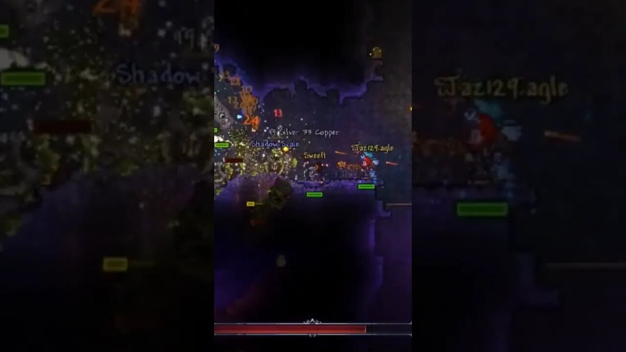 Guts everywhere #terraria #eaterofworlds