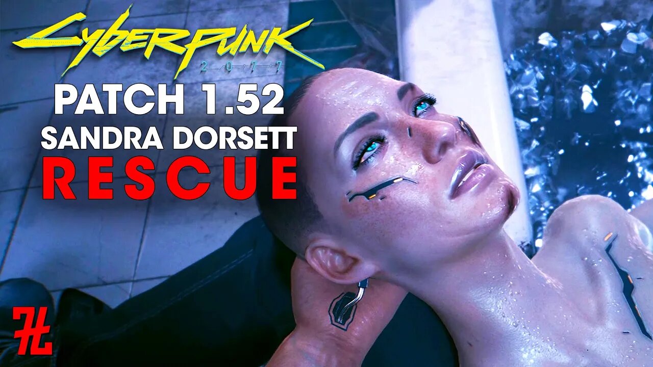 Uncensored Sandra Dorsett Rescue - CYBERPUNK 2077 Patch 1.52 - ULTRA SETTINGS 1440p