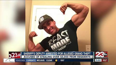 KCSO Deputy arrested for alleged grand theft