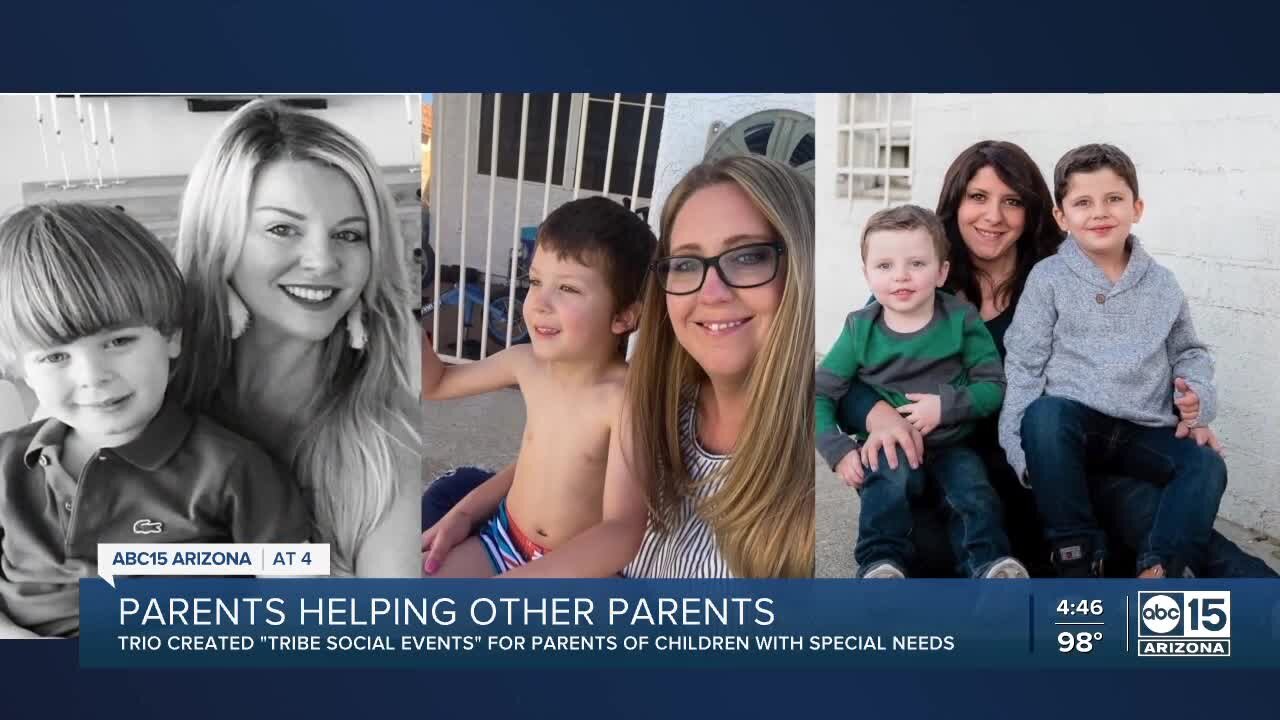 Parents helping other parents of children with special needs