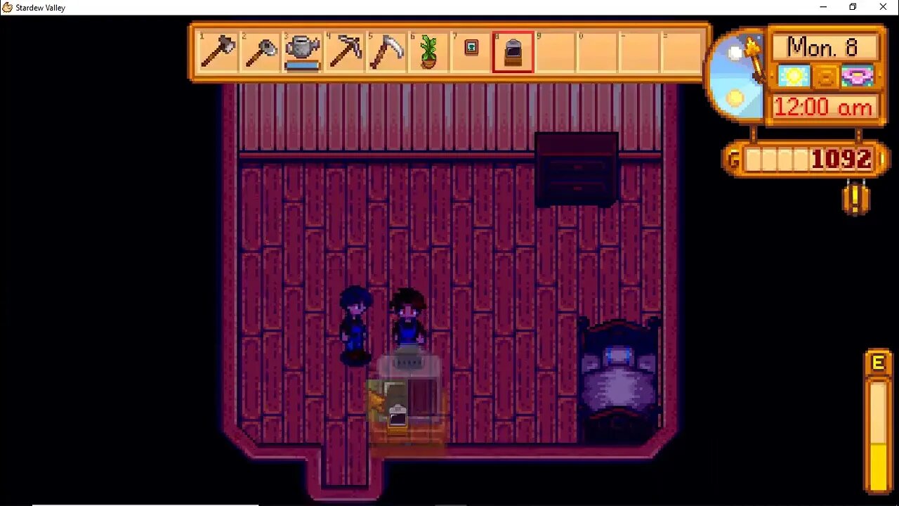 Trolling in Stardew Valley - Shiny gets mad