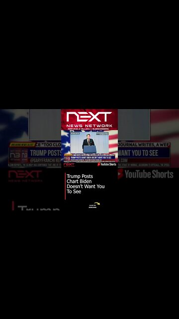 Trump Posts Chart Biden Doesn’t Want You To See #shorts