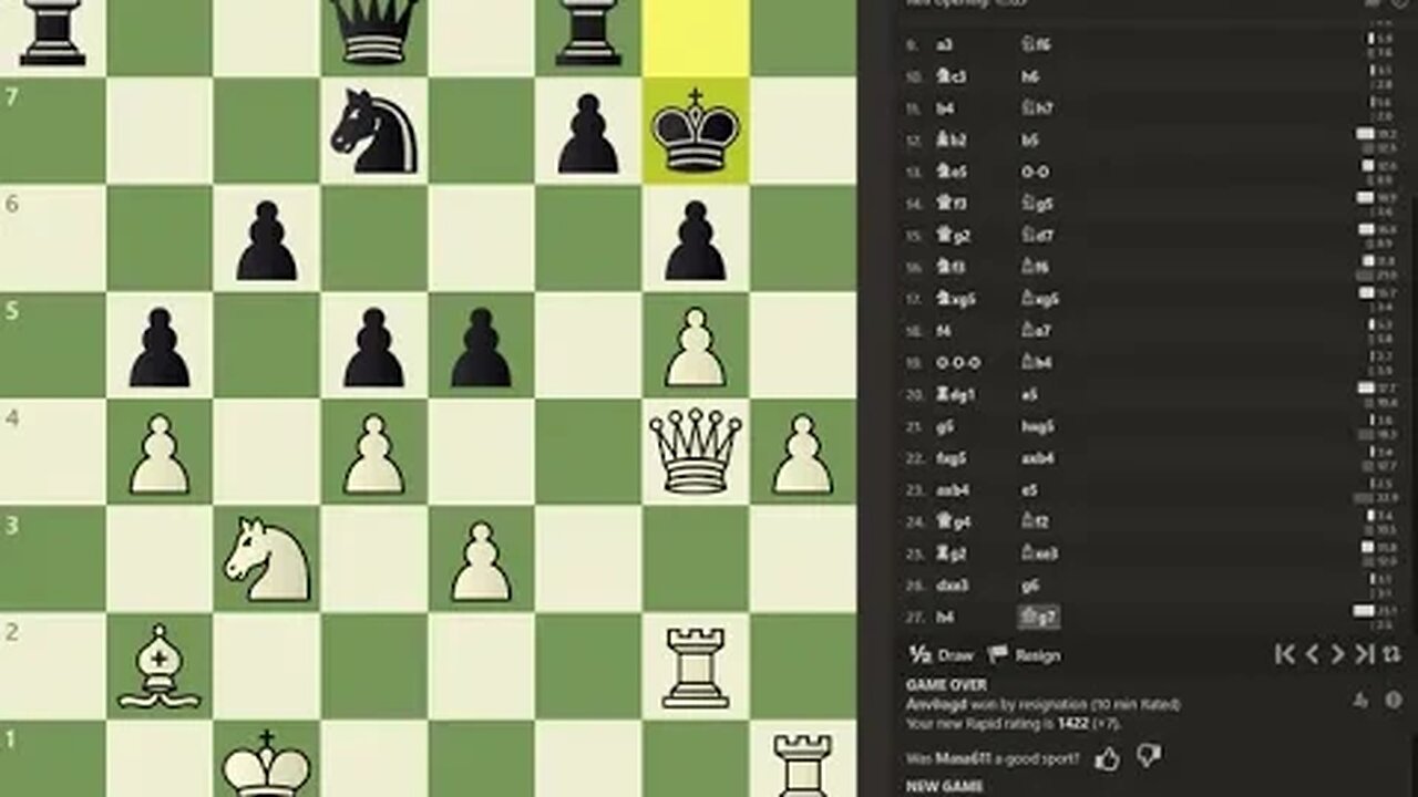 Daily Chess play - 1421 - Miscalculated Move 30 to lose Game 3