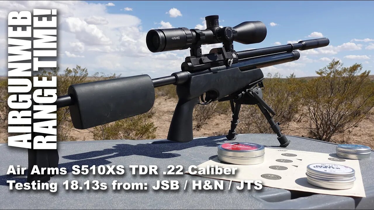 Air Arms S510XS TDR - Which 18.13 shoots best? JSB, H&N, or JTS?