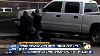 Mayor and leaders meet after police shooting