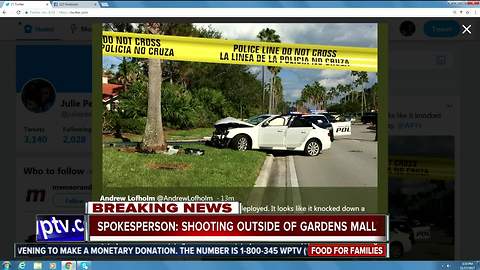 Heavy police presence at The Gardens Mall