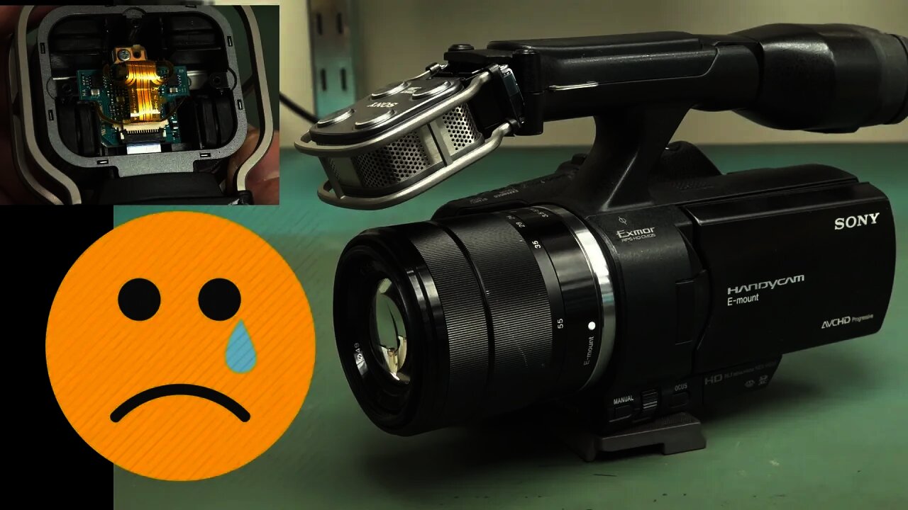 EEVblog #1206 - Repair: Sony NEX VG30 Video Camera