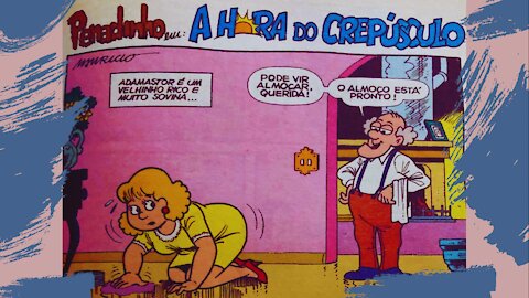 PENADINHO EM A HORA DO CREPÚSCULO [NARRADO] Gibi da Turma da Mônica