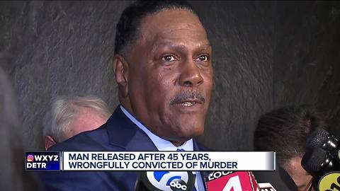 Charges dismissed against Detroit man wrongfully convicted in 1972