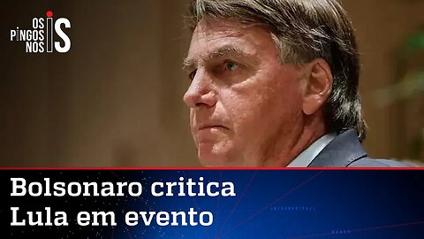 Em ato lotado no Pará, Bolsonaro sobe o tom contra Lula: "Continuará no lixo da história"