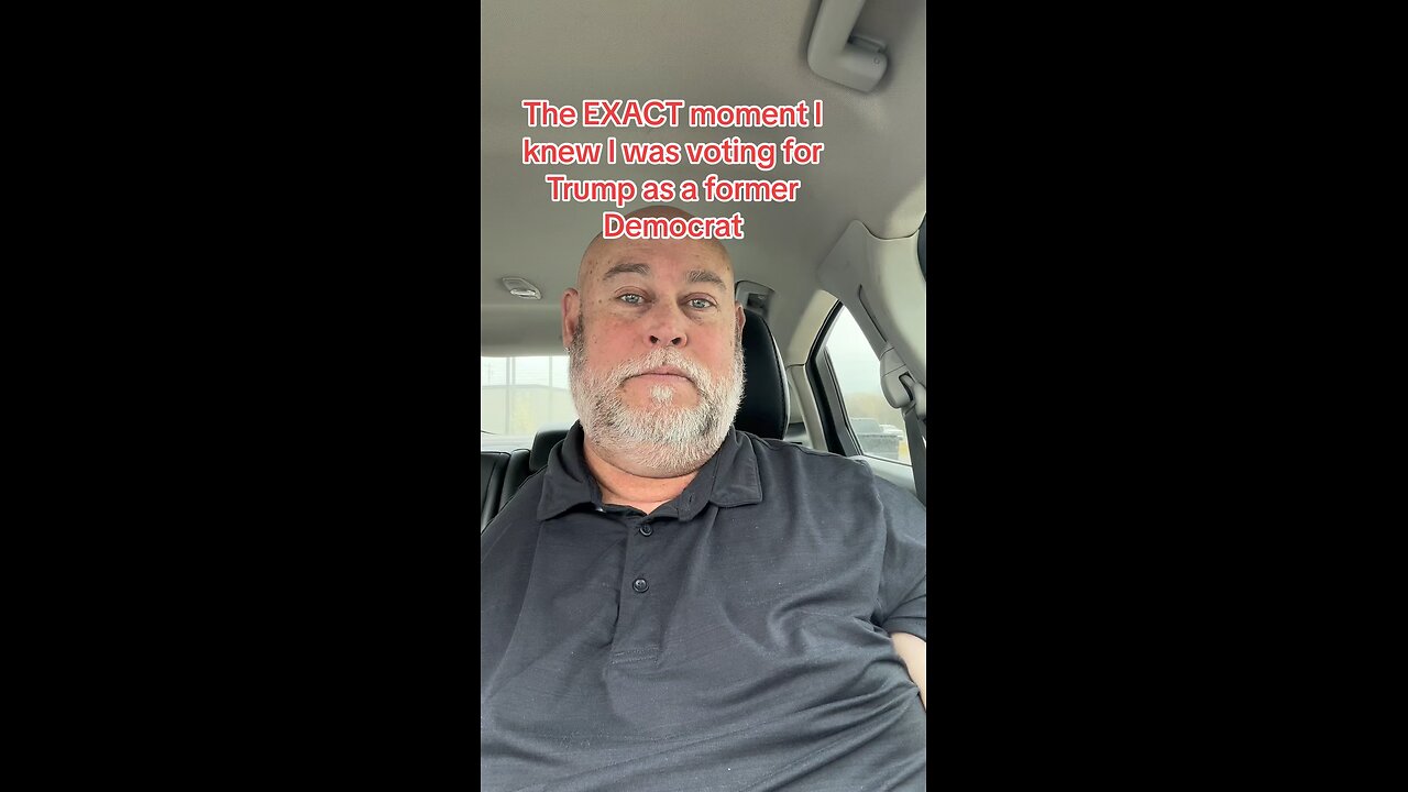 Original video from thatonearmedguyontiktok. Listen to what this former democrat has to say.