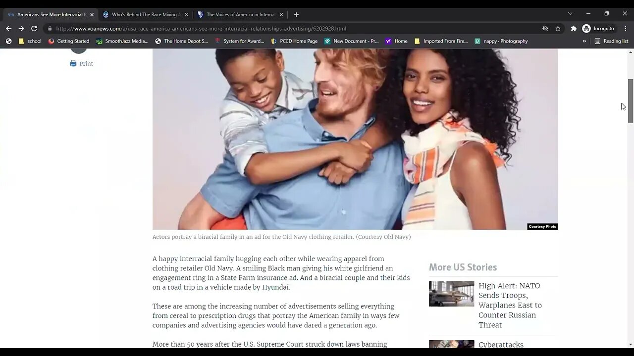 The Reason Black Folks Are Seeing So Many Interracial Relationship Ads On TV With White People