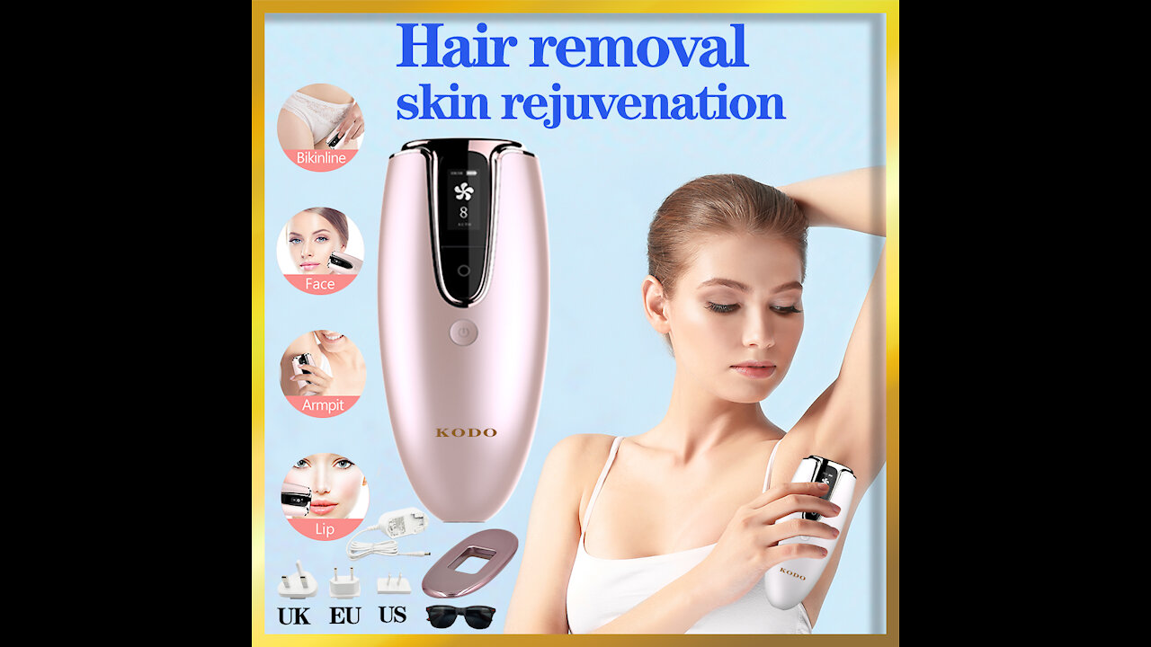 in 1 Laser Epilator Permanent IPL Hair