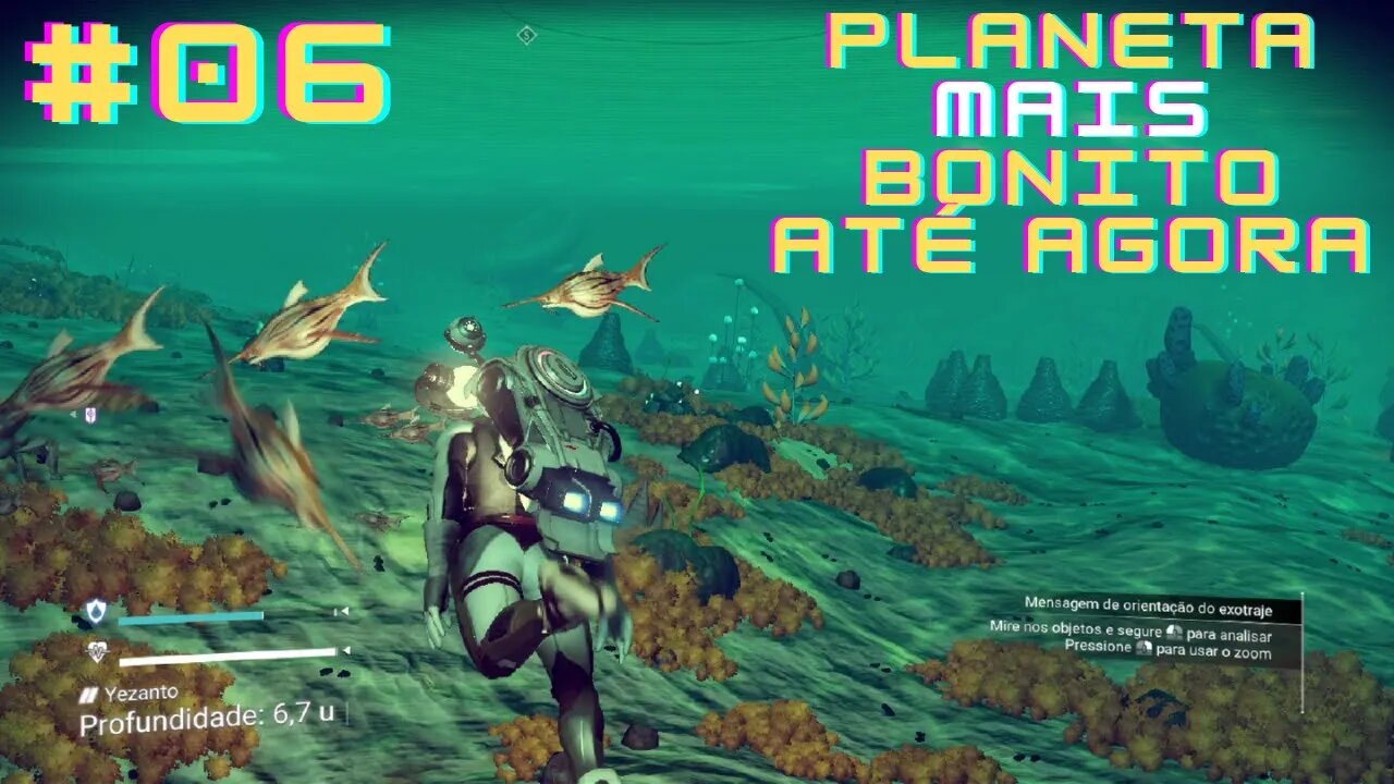 No Man's sky Gameplay - um planeta novo. PT-BR #06