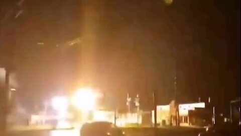 DEW Attack - Electrical Power Lines Exploding Continuously For Minutes
