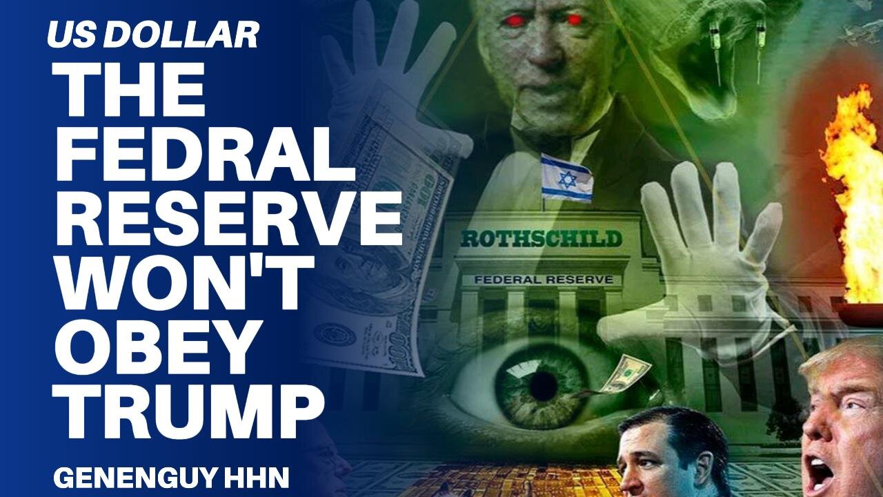 Federal Reserve Chairman Says 'I won't obey trump' when asked by a reporter